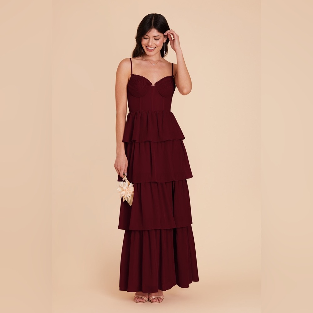 Birdy Grey Lola dress in Cabernet chiffon